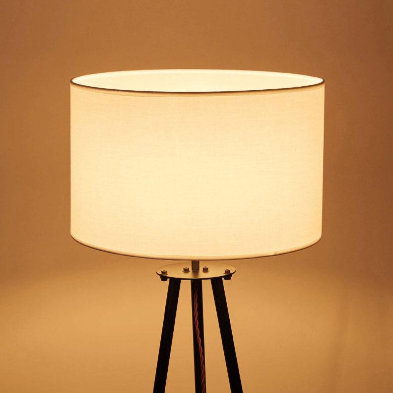 スタンド ライト 照明 ランプ 電球付き 60W 約 W 50cm D 46cm H 151cm 白 間接 フロア 電気 インテリア 器具 おしゃれ 北欧 モダン 家具 雑貨 西海岸風 91599 | 東谷 | 11