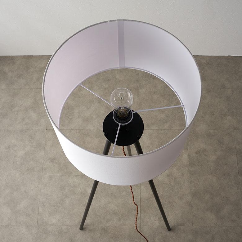 スタンド ライト 照明 ランプ 電球付き 60W 約 W 50cm D 46cm H 151cm 白 間接 フロア 電気 インテリア 器具 おしゃれ 北欧 モダン 家具 雑貨 西海岸風 91599 | 東谷 | 13