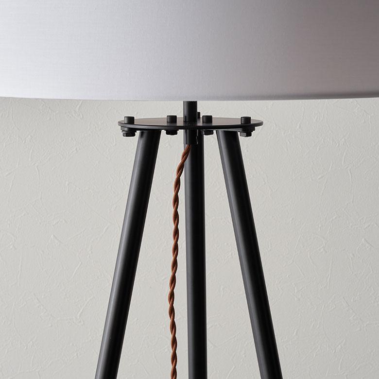 スタンド ライト 照明 ランプ 電球付き 60W 約 W 50cm D 46cm H 151cm 白 間接 フロア 電気 インテリア 器具 おしゃれ 北欧 モダン 家具 雑貨 西海岸風 91599 | 東谷 | 16