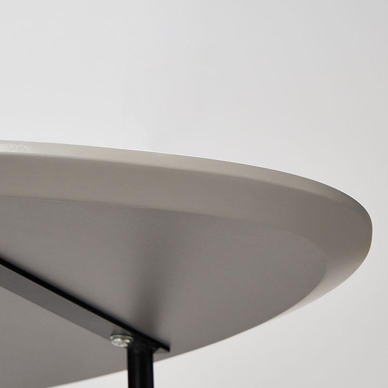 リビング テーブル センター 幅 130cm グレー 曲線 デザイン シンプル モダン 家具 インテリア ソファ コーヒー リビング 店舗 おしゃれ 北欧 西海岸 91600 | 東谷 | 15