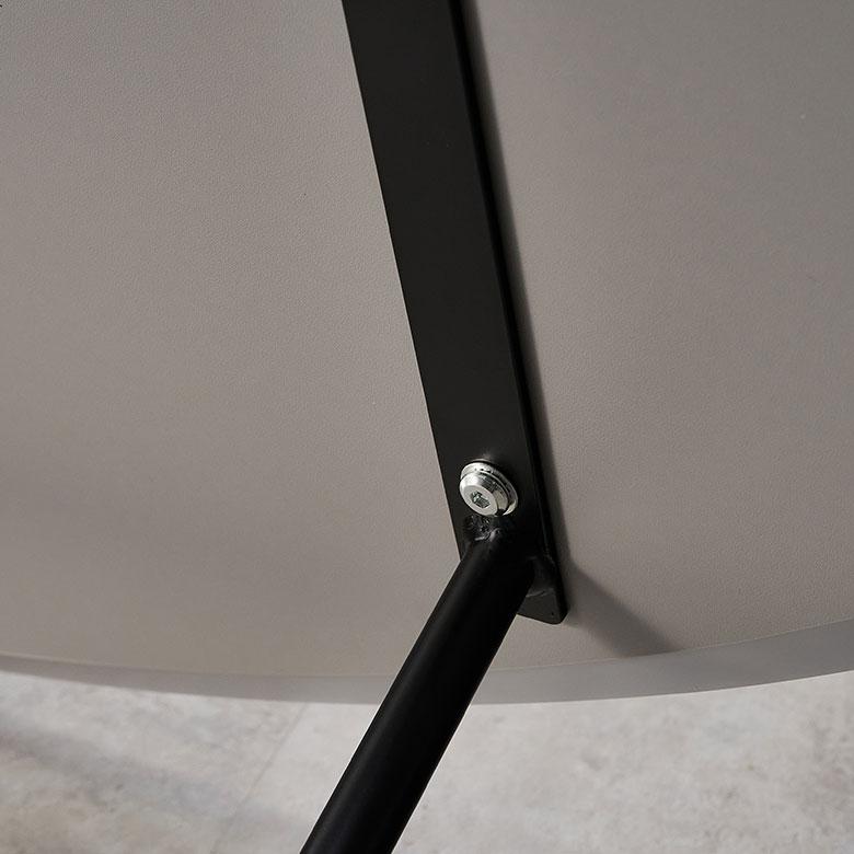 リビング テーブル センター 幅 130cm グレー 曲線 デザイン シンプル モダン 家具 インテリア ソファ コーヒー リビング 店舗 おしゃれ 北欧 西海岸 91600 | 東谷 | 18