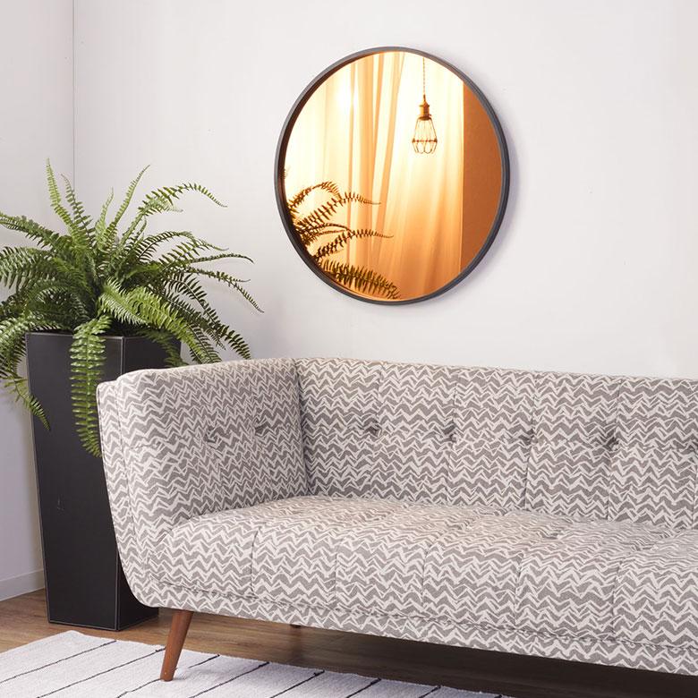 サイド テーブル トレー トレイ 約 高さ 38 cm 折りたたみ 天板取り外し 可  丸 家具 インテリア ナイト ソファ コーヒー おしゃれ 北欧 モダン 西海岸風 91602 | 東谷 | 12