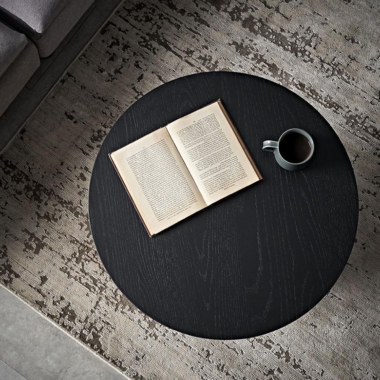 テーブル 円卓 ラウンド 丸型 S 直径 60cm 高さ 43cm ウッド 家具 インテリア センター サイド コーヒー リゾート 店舗 カフェ おしゃれ 北欧 西海岸 91606 | 東谷 | 04