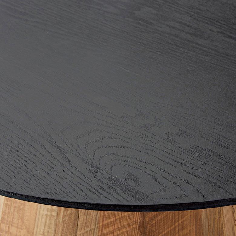 テーブル 円卓 ラウンド 丸型 S 直径 60cm 高さ 43cm ウッド 家具 インテリア センター サイド コーヒー リゾート 店舗 カフェ おしゃれ 北欧 西海岸 91606 | 東谷 | 08