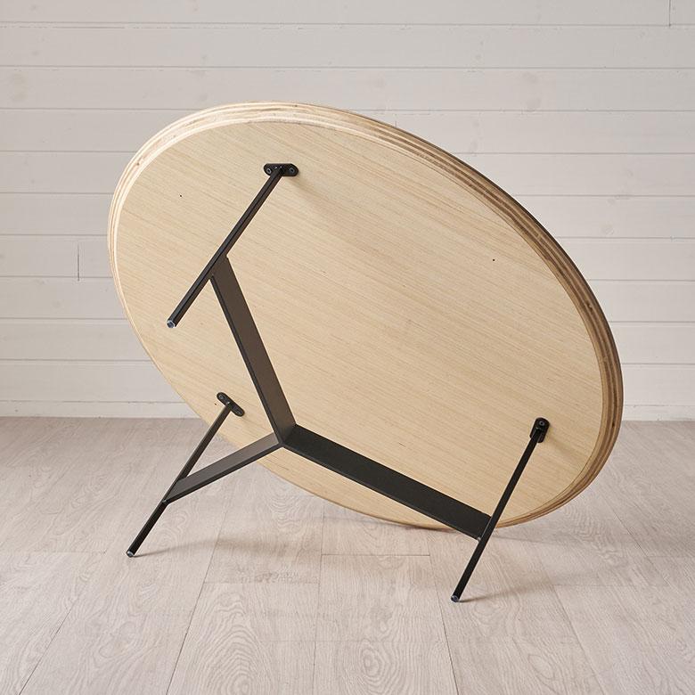 テーブル 円卓 丸型 ラウンド アイアン 天然木 家具 インテリア センター ダイニング コーヒー ロー リゾート 店舗 カフェ おしゃれ 北欧 モダン 西海岸 91608 | 東谷 | 14