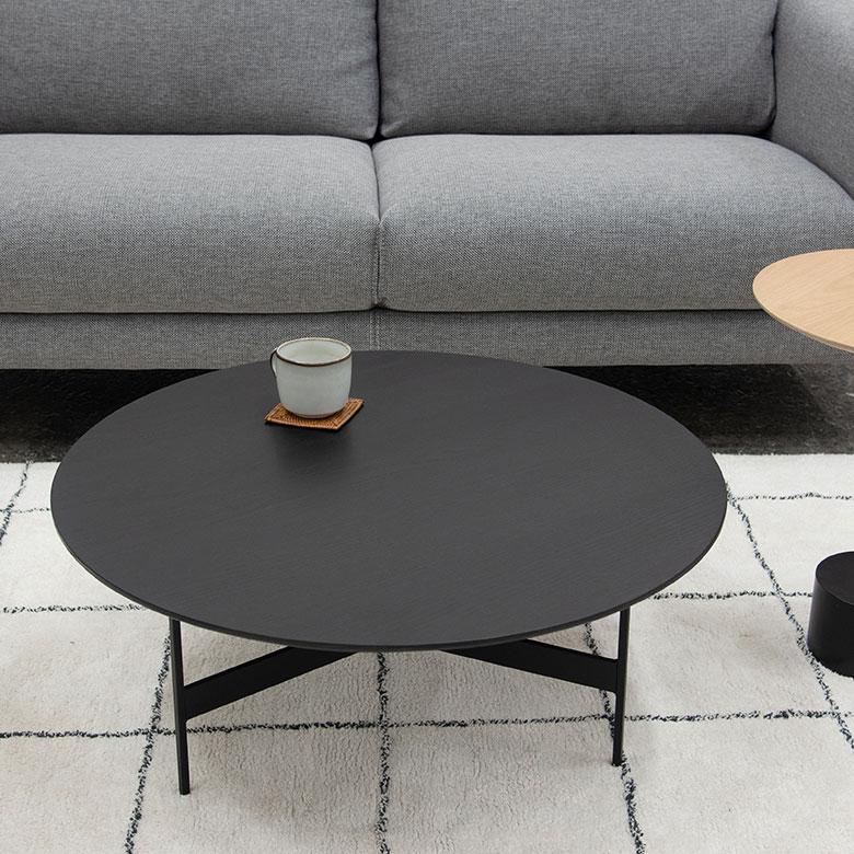 テーブル 円卓 丸型 ラウンド アイアン 天然木 家具 インテリア センター ダイニング コーヒー ロー リゾート 店舗 カフェ おしゃれ 北欧 モダン 西海岸 91608 | 東谷 | 09