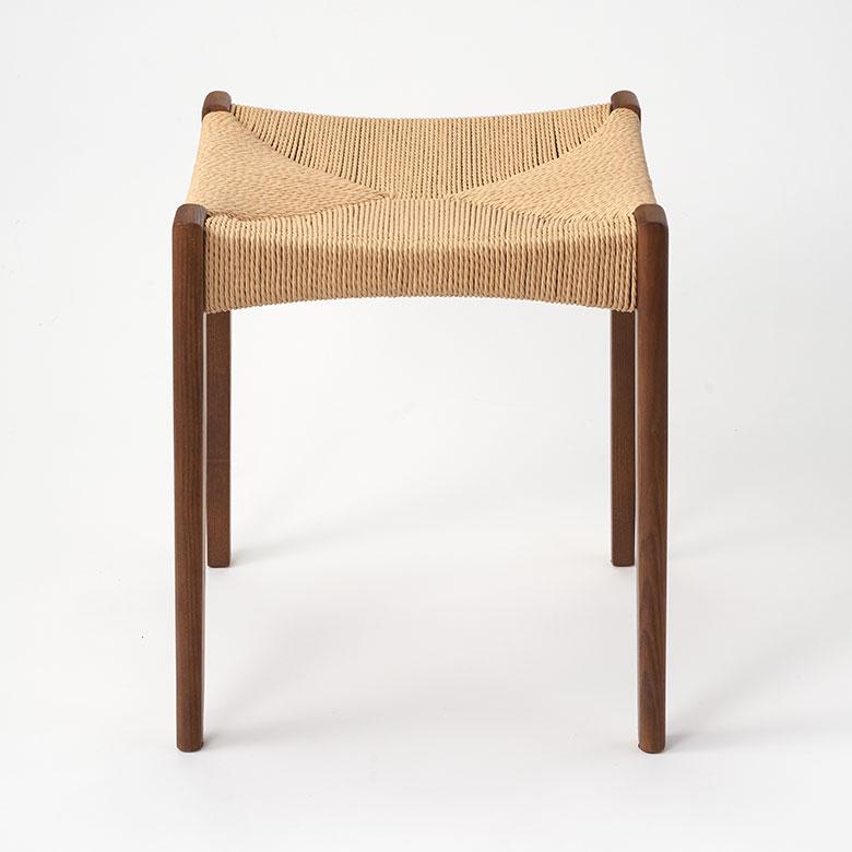 スツール チェア 椅子 ベンチ 天然木 ペーパーコード 木製 四角 ナチュラル 軽量 疲れにくい オールシーズン 春 夏 秋 冬 おしゃれ 北欧 家具 西海岸 91610 | 東谷 | 19