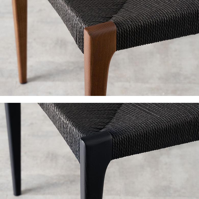 ベンチ チェア 天然 木 製 ペーパーコード 座面高 45cm 幅 105cm 椅子 スタイリッシュ ホテルライク おしゃれ 北欧 リゾート 家具 インテリア 西海岸 91618 | 東谷 | 13