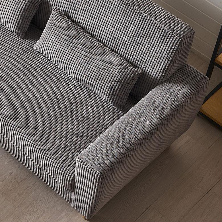 ソファ 2人 掛け 2P 天然 木 製 ウッド 約 W163cm D76cm H76cm SH41cm ひじ ロー ファブリック クッション 付 北欧 おしゃれ 家具 インテリア 西海岸 91624 |  | 09