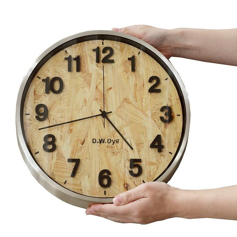 壁掛け時計 Airoaks 時計 壁掛け おしゃれ 電波 掛け時計 掛時計 ウォールクロック 電波時計 自動調整 西海岸 北欧 ブルックリン ヴィンテージ 男前 塩系 92007 | ブランド登録なし | 09