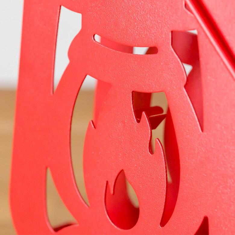 蚊取り線香ホルダー 蚊取り線香立て 蚊取り線香入れ おしゃれ アイアン蚊遣り 蚊取り線香 蚊遣り 蚊やり 吊り下げ 赤系 朱色 庭 ガーデン かわいい 92027 | ブランド登録なし | 10