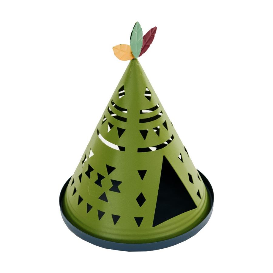 蚊取り線香ホルダー 蚊取り線香立て 蚊取り線香入れ ティピースタンド おしゃれ アイアン蚊遣り 蚊取り線香 蚊遣り 蚊やり アウトドア かわいい 三角形 92029 | ブランド登録なし | 13