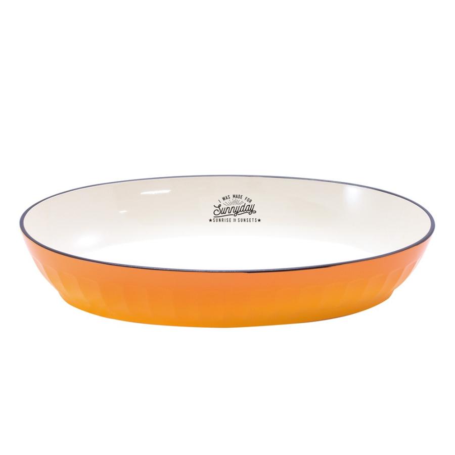 Sunnydayオーバルプレート 樹脂製 アウトドア キッズ お皿 プレート 中皿 大皿 楕円皿 キッチン用品 92034 | ブランド登録なし | 16