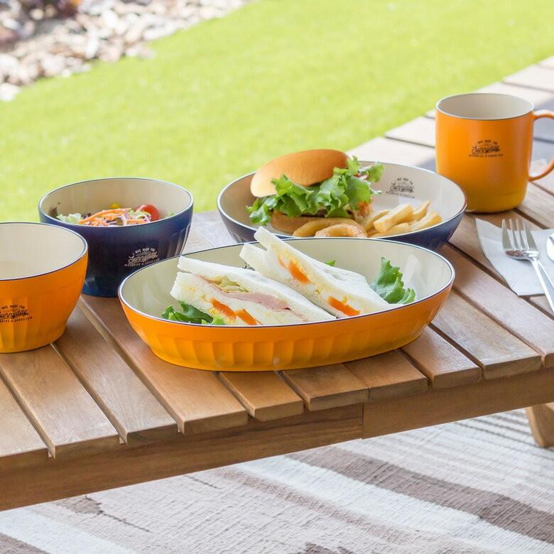 Sunnydayオーバルプレート 樹脂製 アウトドア キッズ お皿 プレート 中皿 大皿 楕円皿 キッチン用品 92034 | ブランド登録なし | 04