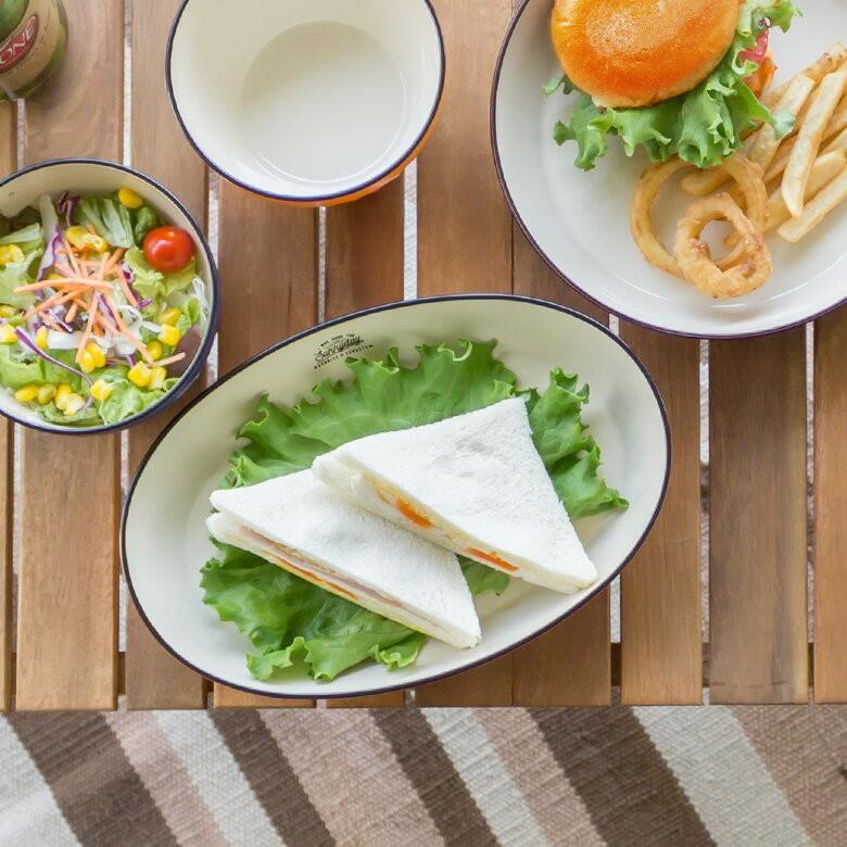 Sunnydayオーバルプレート 樹脂製 アウトドア キッズ お皿 プレート 中皿 大皿 楕円皿 キッチン用品 92034 | ブランド登録なし | 07