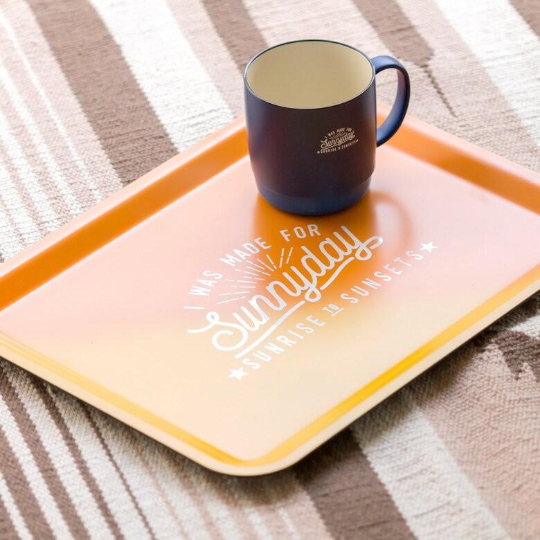 SunnydayトレーL 樹脂製 マグネット付 トレー トレイ 盆 お盆 アウトドア キッチン用品 92035 | ブランド登録なし | 02