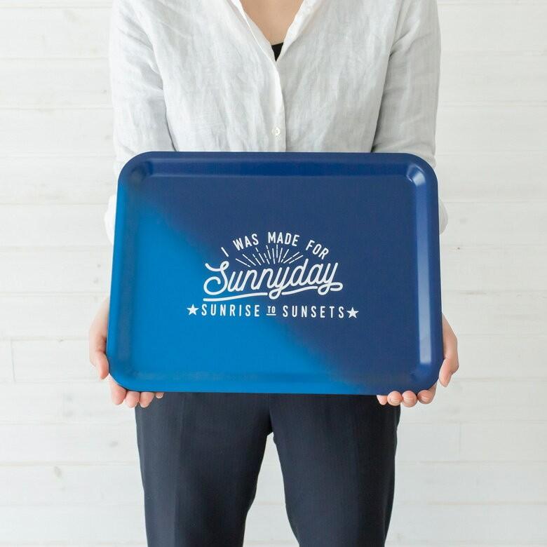 SunnydayトレーL 樹脂製 マグネット付 トレー トレイ 盆 お盆 アウトドア キッチン用品 92035 | ブランド登録なし | 04