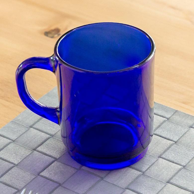 デュラレックス サファイア マグ 250ml DURALEX ブルー 青 カップ コップ ガラス 強化 食器 電子レンジ フランス 丈夫 おしゃれ シンプル キッチン用品 92040 | DURALEX | 03