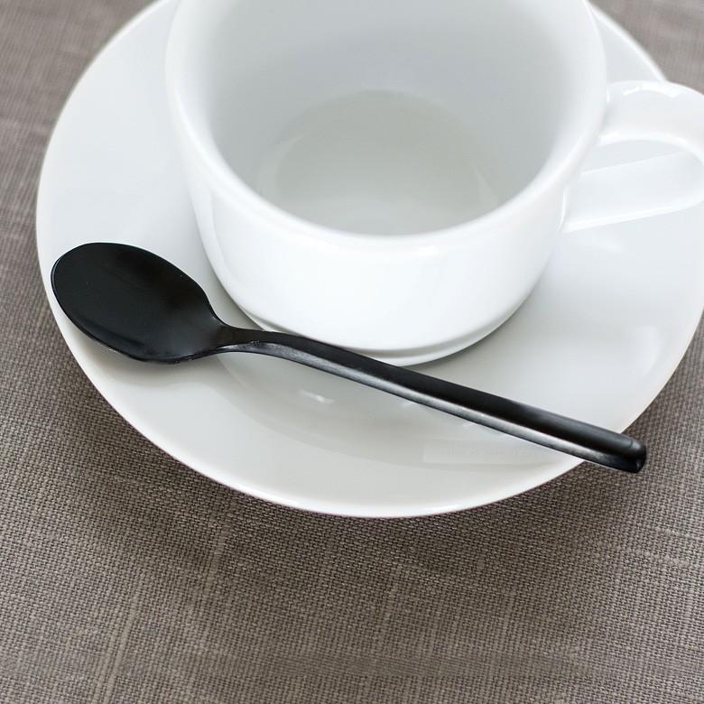 コーヒースプーン ブラック おしゃれ スプーン コーヒー カトラリー ブラック 黒 ティースプーン ステンレス チタンコーティング プレゼント テーブル 963 Elements 通販 Paypayモール
