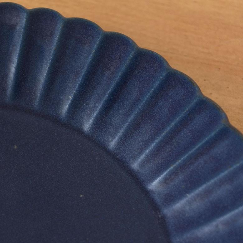 中皿 20.6cm 陶器製 プレート皿 食器 平皿 丸皿 花型プレート ランチプレート 和食器 洋食器 おしゃれ カフェ キッチン用品 92081 | ブランド登録なし | 11