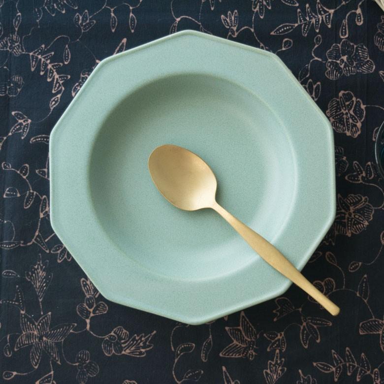 プレ−ト 皿 平皿 陶器 食器 直径約23cm 磁器 10角形 パスタ皿 カレー皿 北欧 おしゃれ パステルカラー キッチン用品 92082 | ブランド登録なし | 06