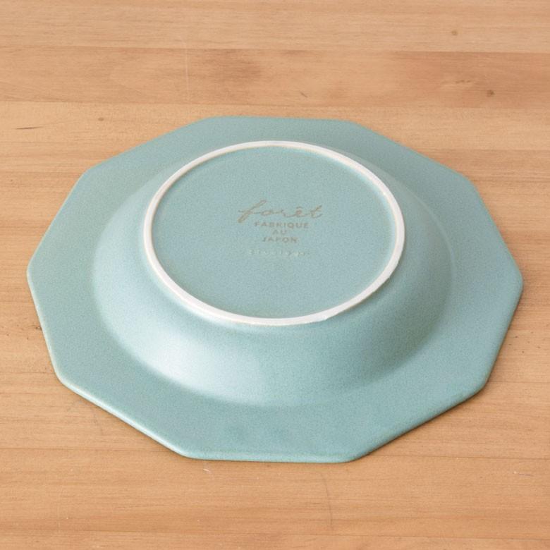 プレ−ト 皿 平皿 陶器 食器 直径約23cm 磁器 10角形 パスタ皿 カレー皿 北欧 おしゃれ パステルカラー キッチン用品 92082 | ブランド登録なし | 12