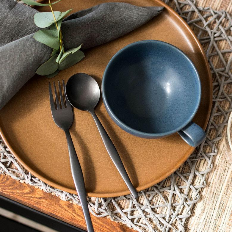 大皿 27.8cm 陶器製 プレート皿 食器 平皿 丸皿 メインディッシュ ランチプレート パーティープレート 大きい おしゃれ カフェ キッチン用品 92086 | ブランド登録なし | 04