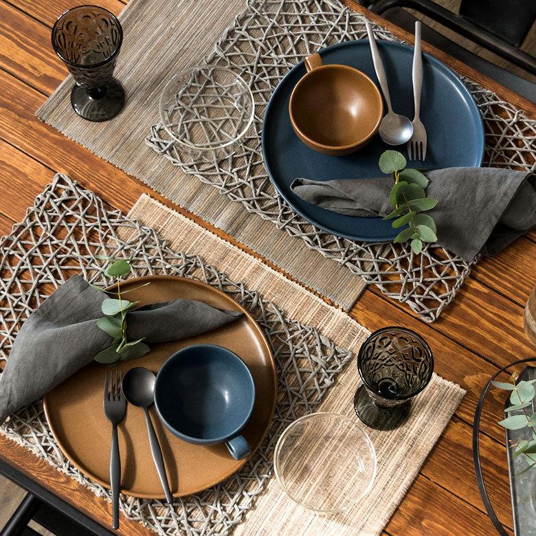 大皿 27.8cm 陶器製 プレート皿 食器 平皿 丸皿 メインディッシュ ランチプレート パーティープレート 大きい おしゃれ カフェ キッチン用品 92086 | ブランド登録なし | 06