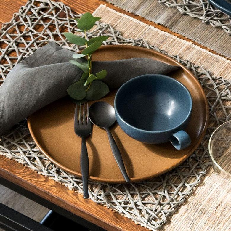 大皿 27.8cm 陶器製 プレート皿 食器 平皿 丸皿 メインディッシュ ランチプレート パーティープレート 大きい おしゃれ カフェ キッチン用品 92086 | ブランド登録なし | 08