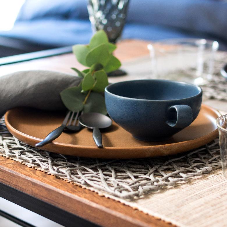 大皿 27.8cm 陶器製 プレート皿 食器 平皿 丸皿 メインディッシュ ランチプレート パーティープレート 大きい おしゃれ カフェ キッチン用品 92086 | ブランド登録なし | 09