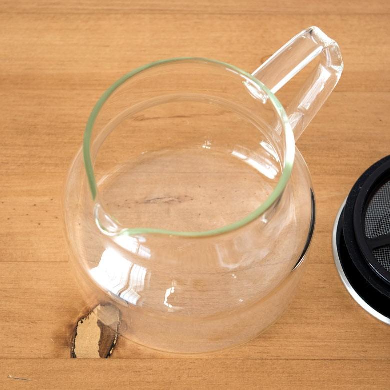 ティーポット 450ml 耐熱ガラス ガラス茶器 ガラスポット 電子レンジOK ガラスのみ 紅茶ポット キッチン用品 92090 | ブランド登録なし | 03