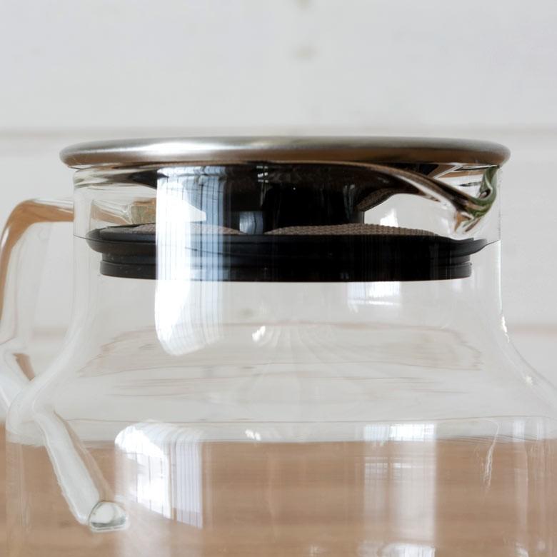 ティーポット 450ml 耐熱ガラス ガラス茶器 ガラスポット 電子レンジOK ガラスのみ 紅茶ポット キッチン用品 92090 | ブランド登録なし | 04