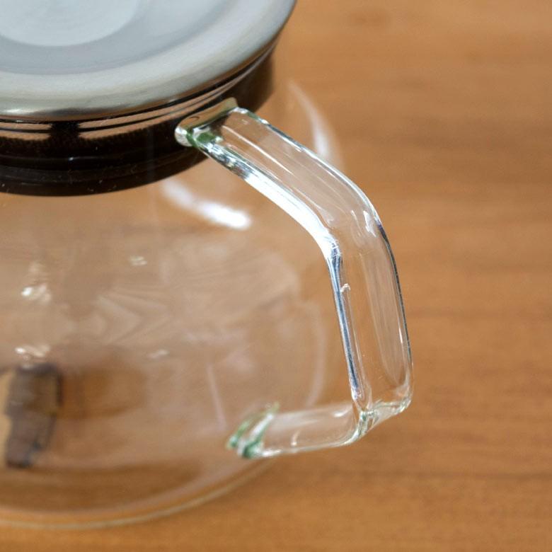 ティーポット 450ml 耐熱ガラス ガラス茶器 ガラスポット 電子レンジOK ガラスのみ 紅茶ポット キッチン用品 92090 | ブランド登録なし | 05