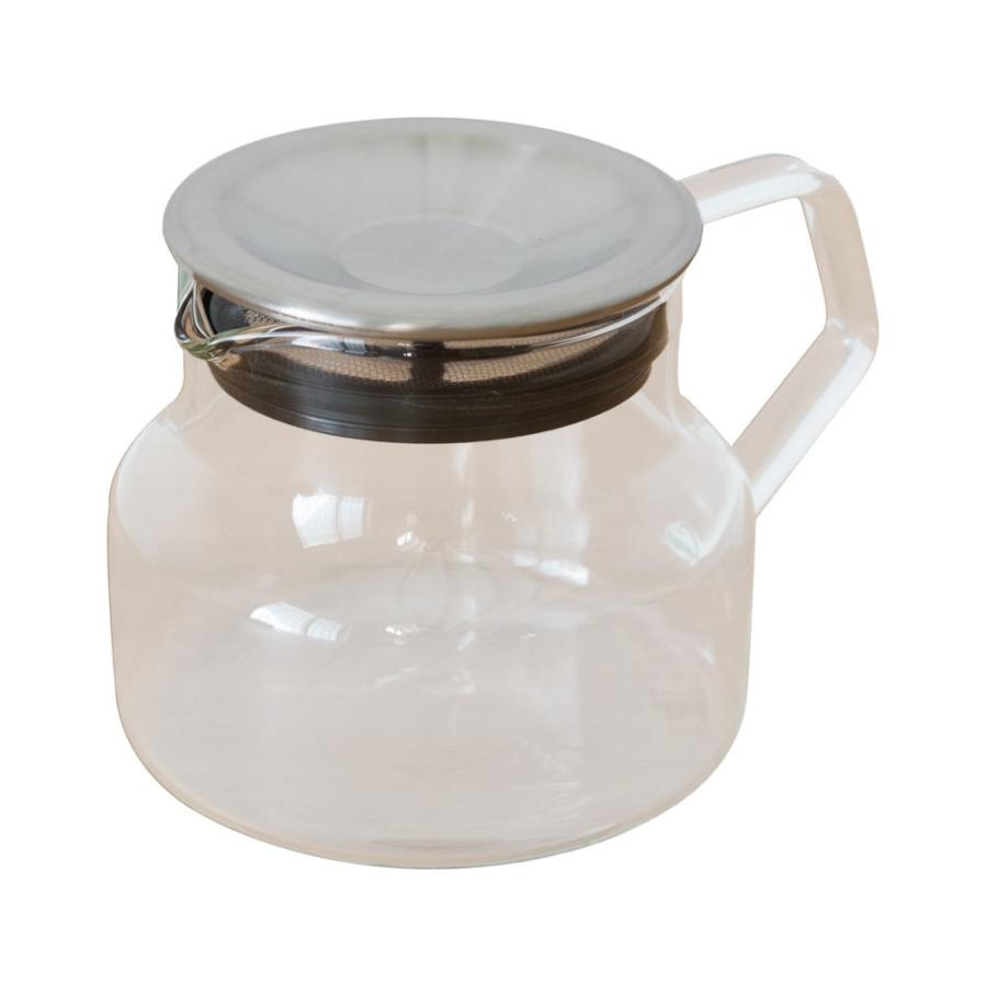 ティーポット 450ml 耐熱ガラス ガラス茶器 ガラスポット 電子レンジOK ガラスのみ 紅茶ポット キッチン用品 92090 | ブランド登録なし | 08