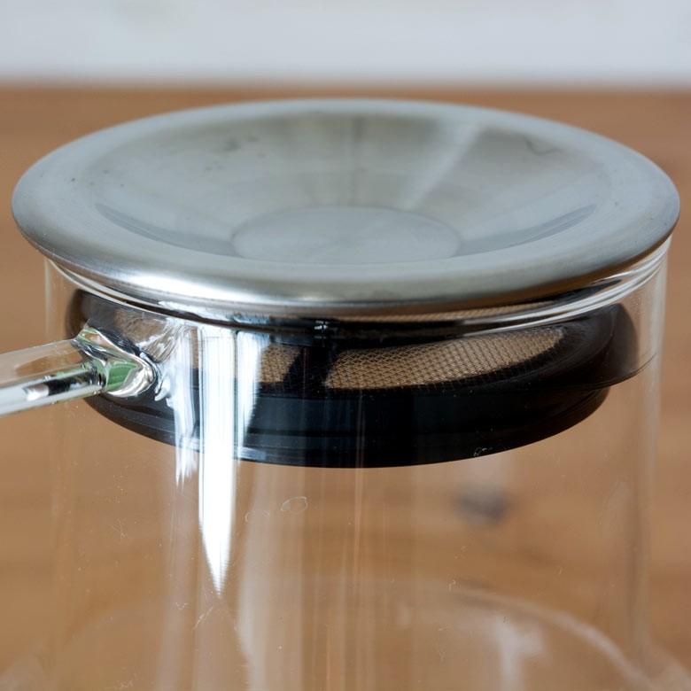 ティーポット 700ml 耐熱ガラス ガラス茶器 ガラスポット 電子レンジOK ガラスのみ 紅茶ポット キッチン用品 92091 | ブランド登録なし | 12