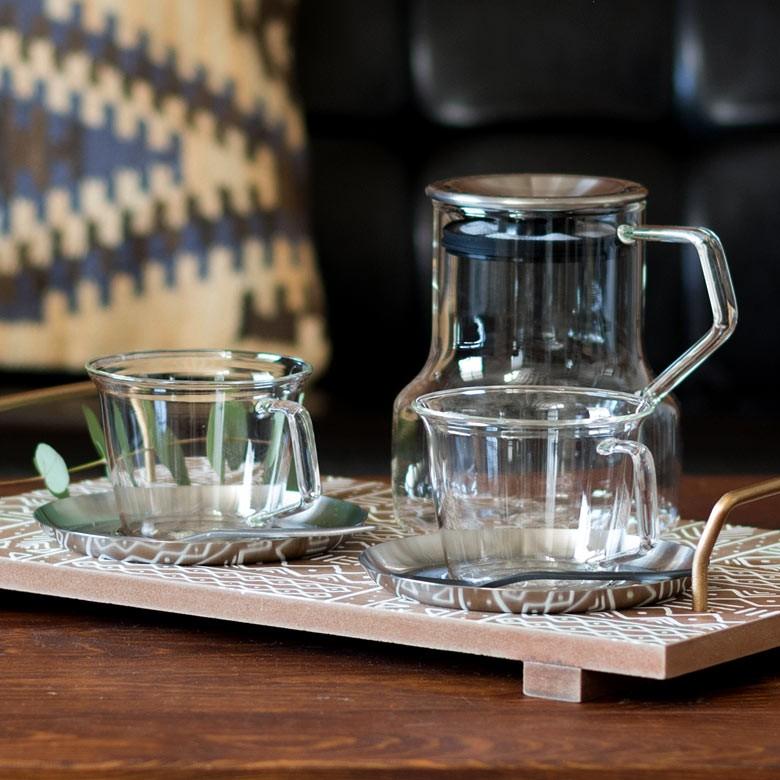 ティーポット 700ml 耐熱ガラス ガラス茶器 ガラスポット 電子レンジOK ガラスのみ 紅茶ポット キッチン用品 92091 | ブランド登録なし | 14