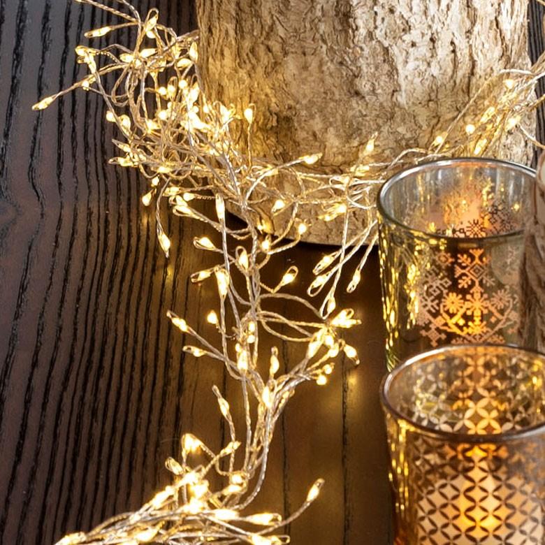 イルミネーションライト LEDライト 電飾 ガーランド クリスマスツリー装飾 USB式 調光可能 照明器具 92106 | ブランド登録なし | 10