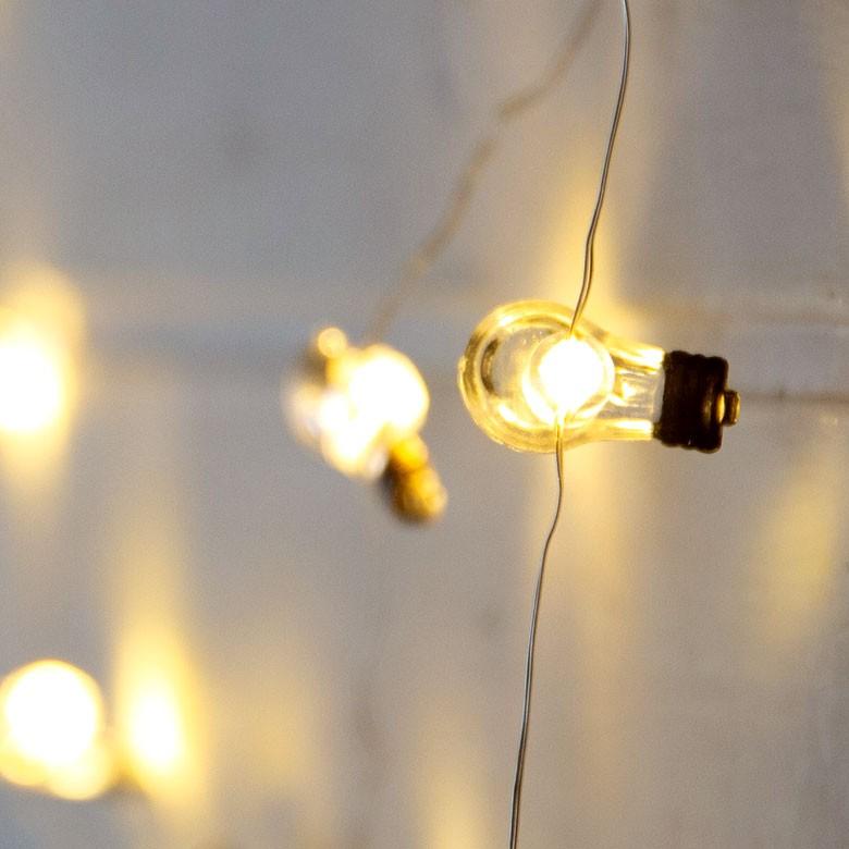 イルミネーションライト LEDライト 電飾 ガーランド クリスマスツリー装飾 豆電球 乾電池式 約2m以上 照明器具 92107 | ブランド登録なし | 05