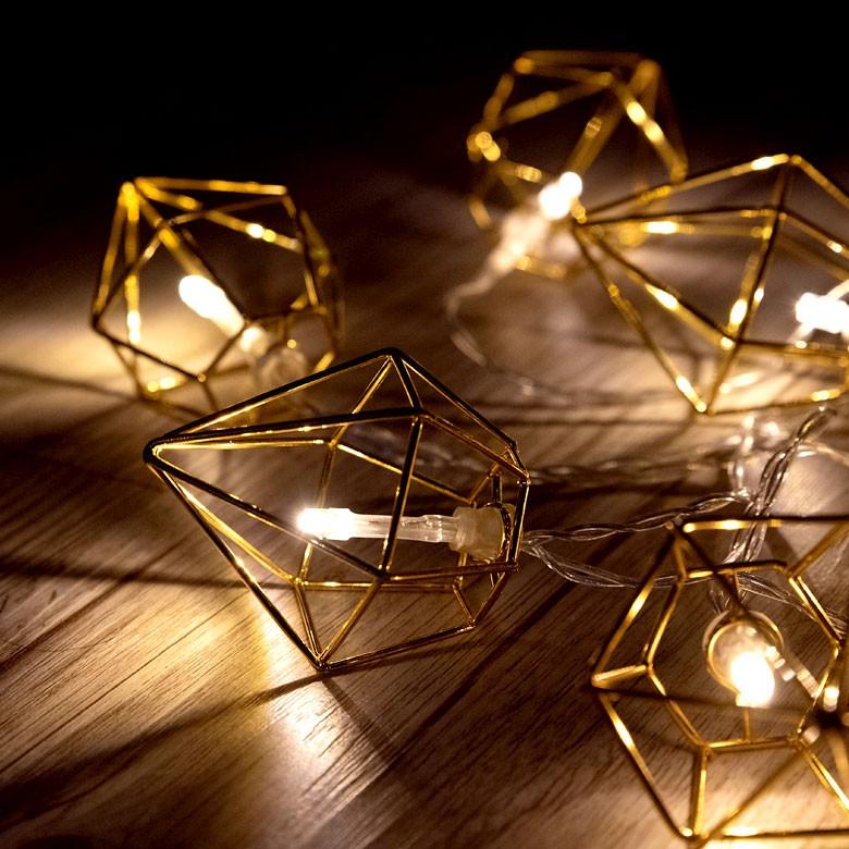 イルミネーションライト LEDライト 電飾 ガーランド クリスマスツリー装飾 豆電球 乾電池式 ワイヤーフレーム 照明器具 92108 | ブランド登録なし | 07