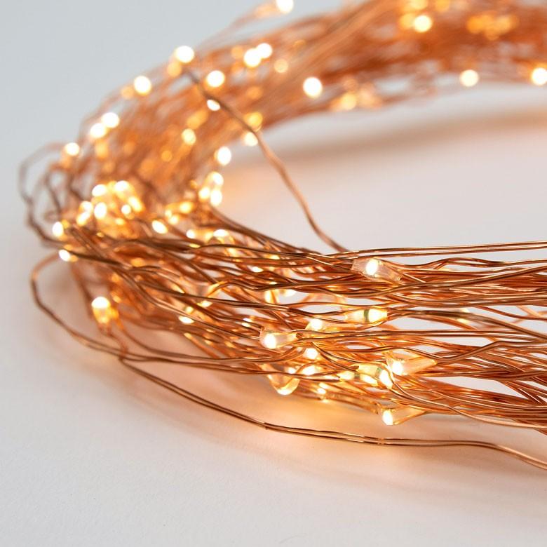 イルミネーションライト LEDライト 電飾 ガーランド クリスマスツリー装飾 ワイヤー USB式 点滅 照明器具 92110 | ブランド登録なし | 03