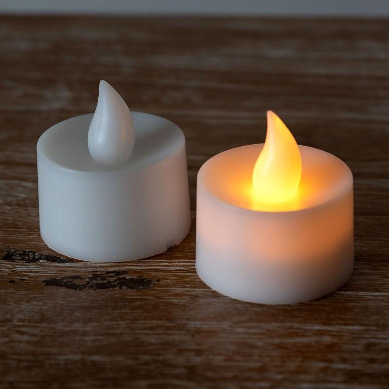 インテリアキャンドル2点セット LEDキャンドルライト ティーライトキャンドル 2個セット