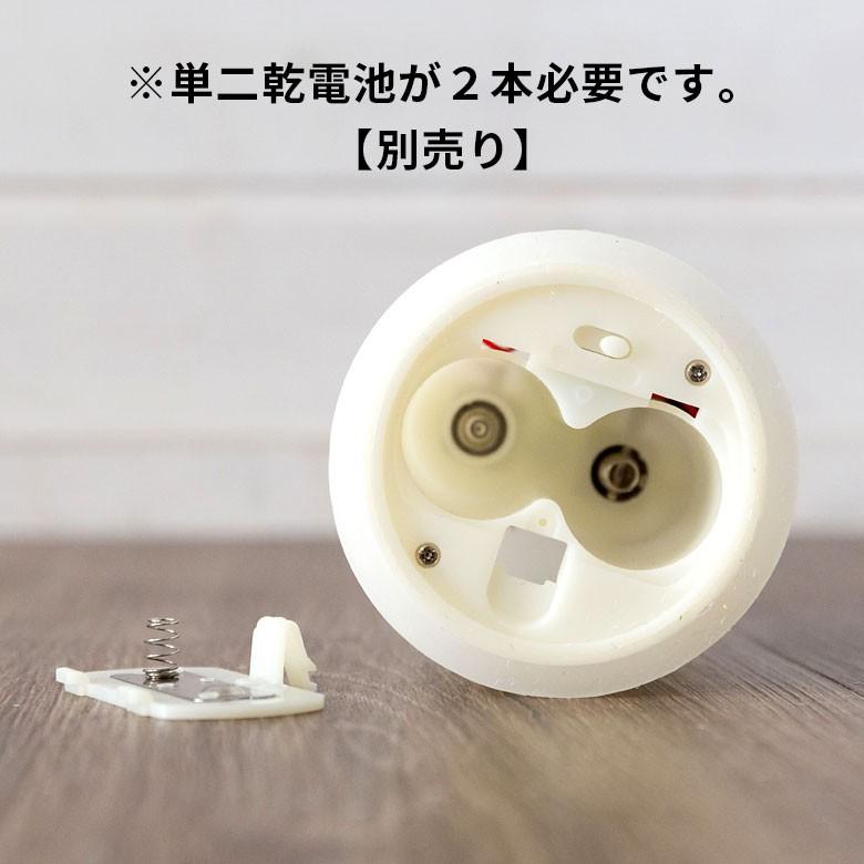 LEDキャンドルライト キャンドル型LEDライト イルミネーション エンキンドル ラスティクピラー クリスマス装飾 インテリア 照明器具 92114 | ブランド登録なし | 09