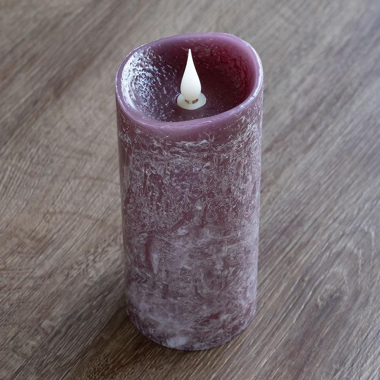 LEDキャンドルライト キャンドル型LEDライト イルミネーション エンキンドル ラスティクピラー Mサイズ クリスマス装飾 インテリア 照明器具 92115 | ブランド登録なし | 03