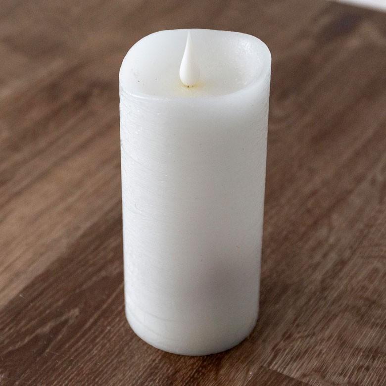 LEDキャンドルライト キャンドル型LEDライト イルミネーション エンキンドル ラスティクピラー Mサイズ クリスマス装飾 インテリア 照明器具 92115 | ブランド登録なし | 04