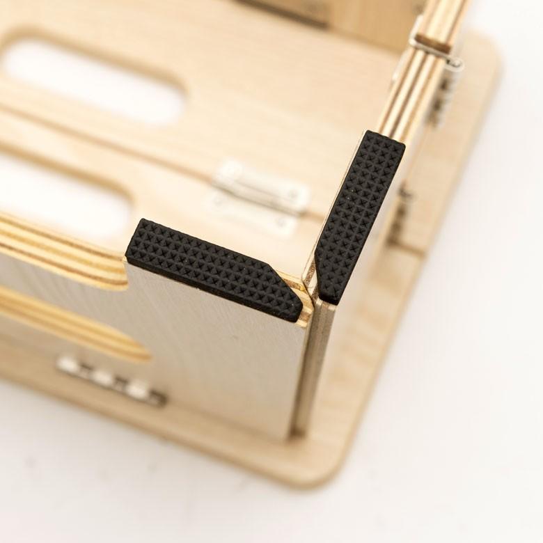 踏み台 ステップ 木製 折り畳み 持ち手つき 高さ約21cm  スリム コンパクト おしゃれ 92117 | ブランド登録なし | 07