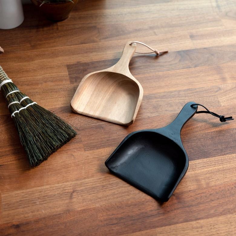 ちりとり 室内 掃除 キッチン 車内 木製 おしゃれ くず入れ コンパクト 92120 | ブランド登録なし | 05