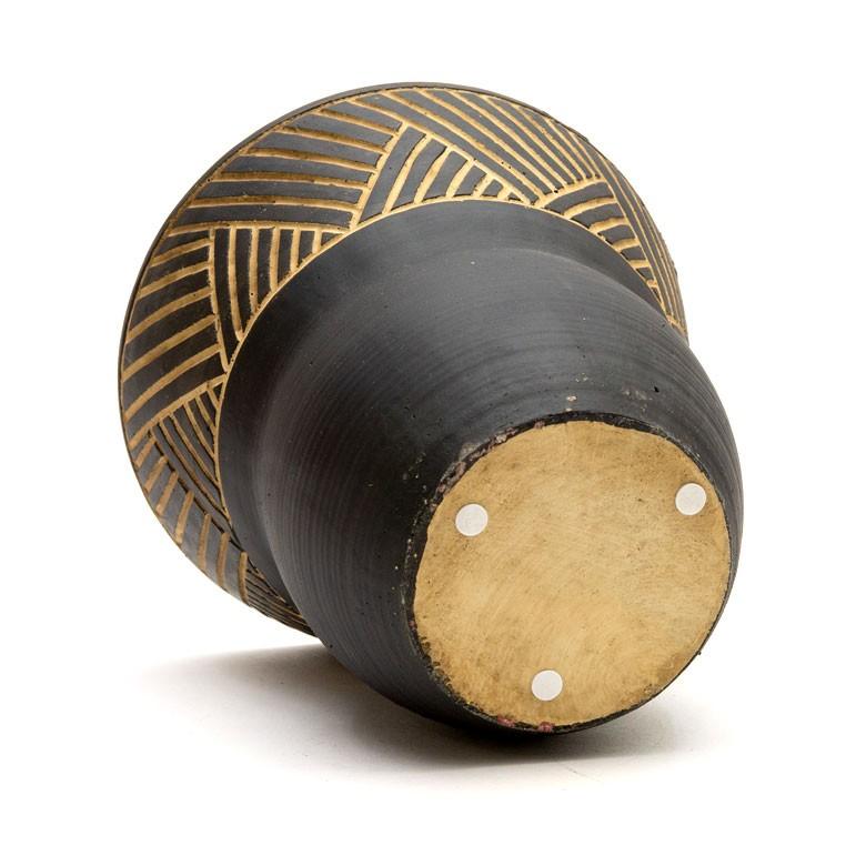 植木鉢 フラワーポット セメント 焼き物 置物 インテリア 和雑貨 アジア雑貨 おしゃれ モノトーン 幾何学柄 92136 | ブランド登録なし | 07