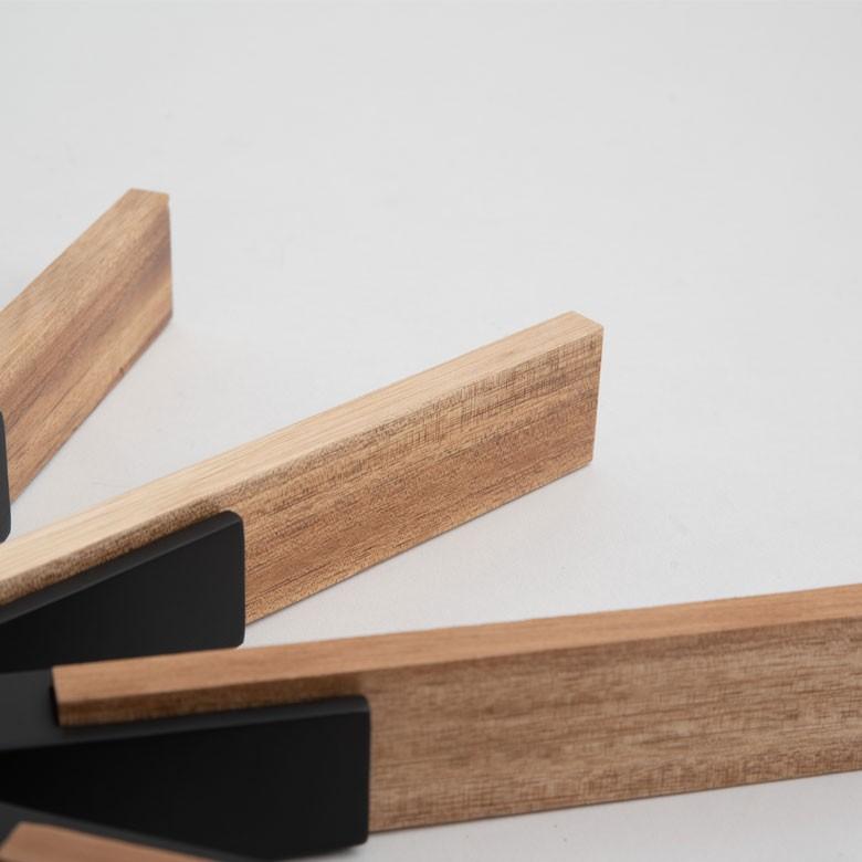 壁掛け時計 時計 壁おしゃれ ウォールクロック 木製 スイープムーブメント 静か 北欧 シンプル インテリア 92140 | ブランド登録なし | 01