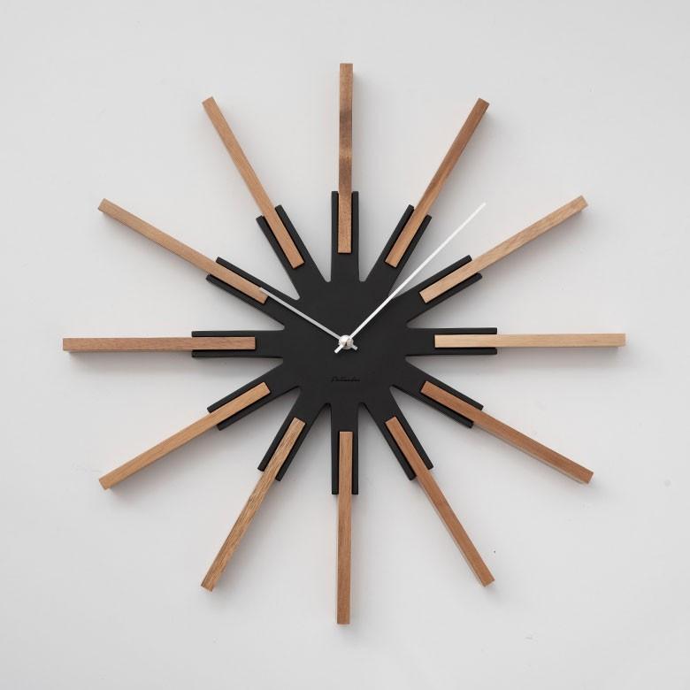 壁掛け時計 時計 壁おしゃれ ウォールクロック 木製 スイープムーブメント 静か 北欧 シンプル インテリア 92140 | ブランド登録なし | 03