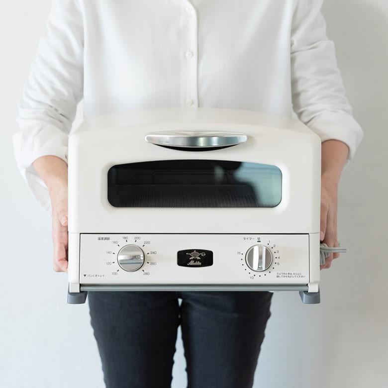 トースター アラジン オーブントースター グリーン ホワイト グラファイトヒーター 最大280℃ 食パン４枚 グリルパン付 グリルネット付 調理器具 おしゃれ 92147 | ブランド登録なし | 16